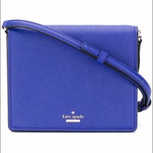 KSNY Royal Blue Crossbody Purse